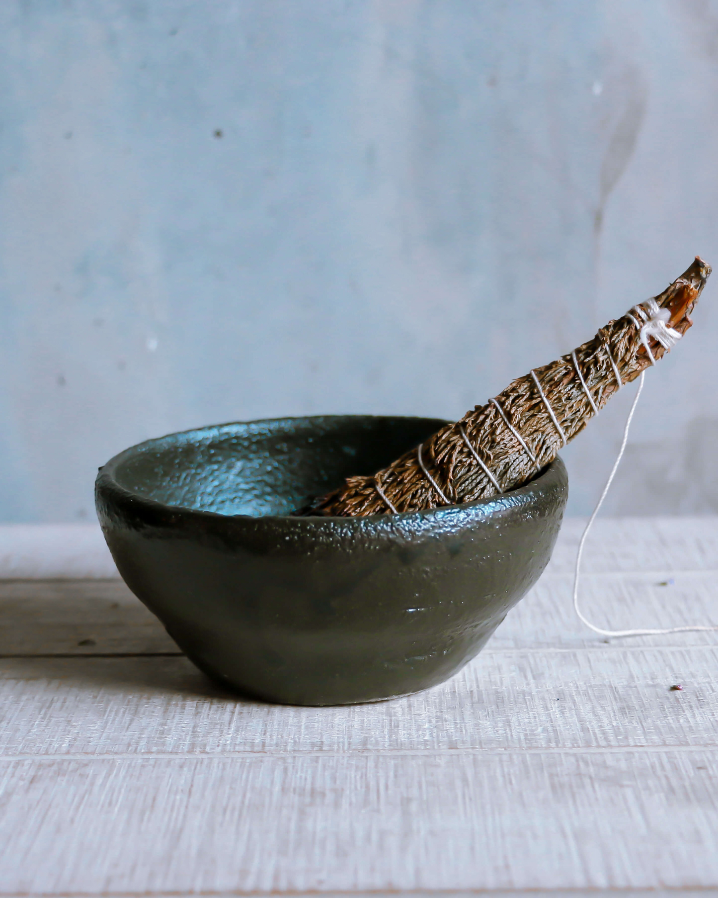 Textured Black Bowl