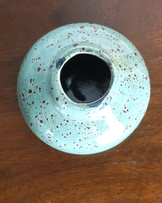 Robin Egg Matchstick Holder