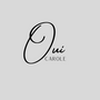grey logo for oui carole website