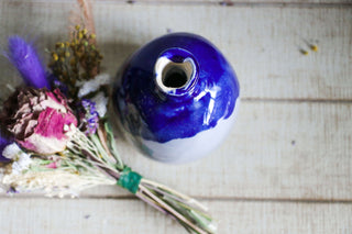 Mood Indigo Bud Vase